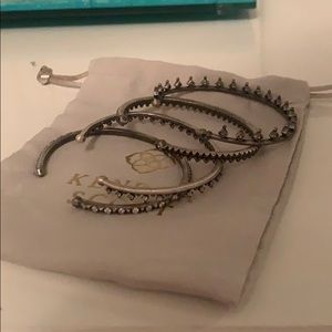 kendra scott delphine bracelet - antique silver